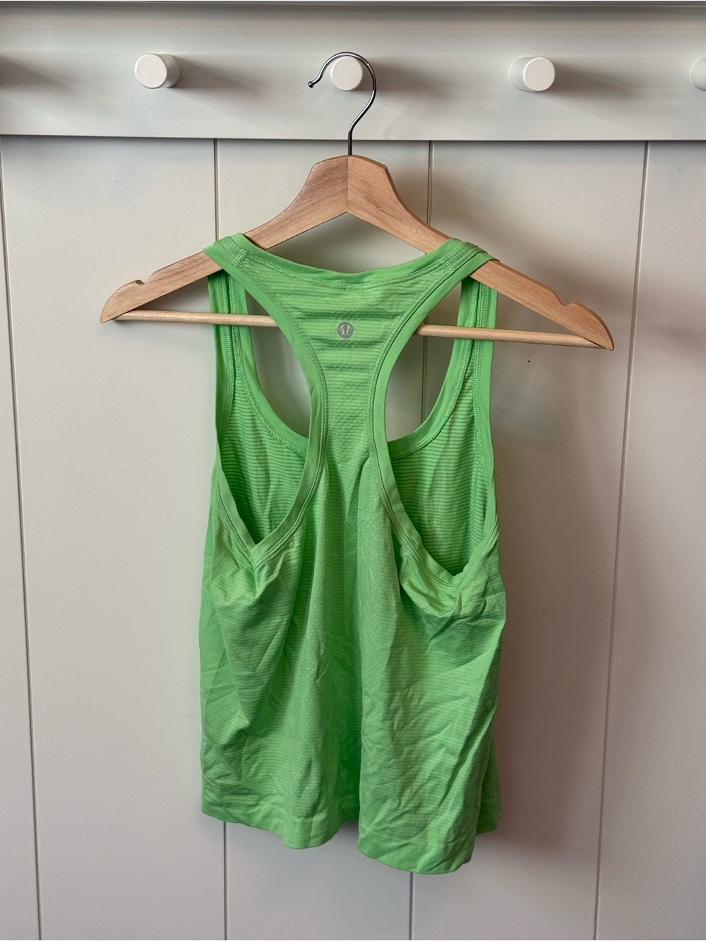 lululemon athletica Neon Green Racerback Tank